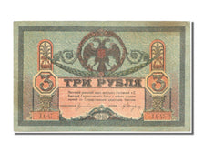 Russia, 3 Rubles, 1918, KM #87, EF(40-45), A-47