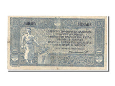 Yugoslavia, 40 Kronen on 10 Dinara, 1919, KM #17, 1919-02-01, VF(30-35),...