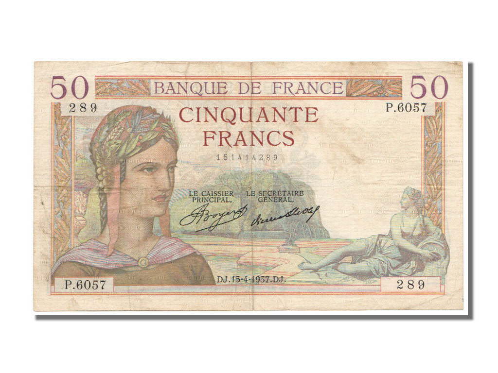 50 Francs type Cérès