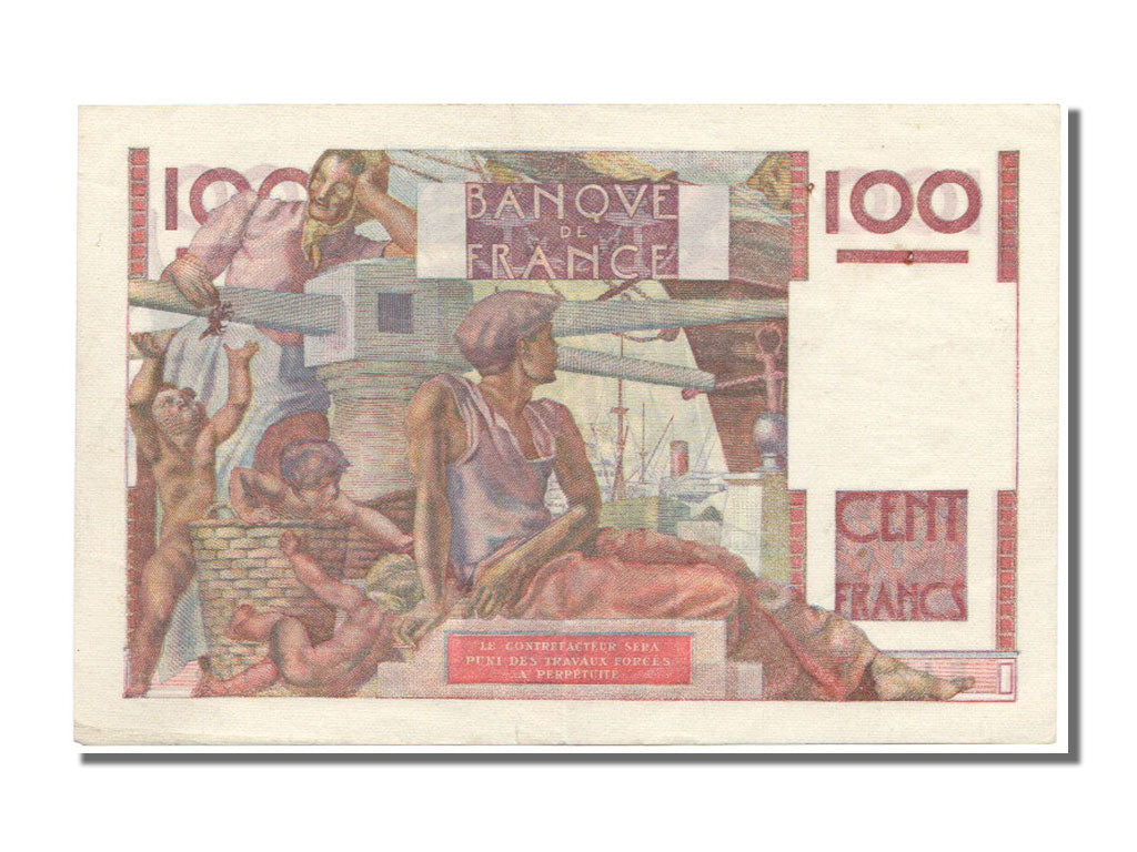 FRANCE, 100 Francs, 100 F 1945-1954 ''Jeune Paysan'', 1946, 1946-11-21,...