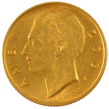 ALBANIA, 20 Franga Ari, 1927, Rome, KM #10, AU(55-58), Gold, 21, 6.45