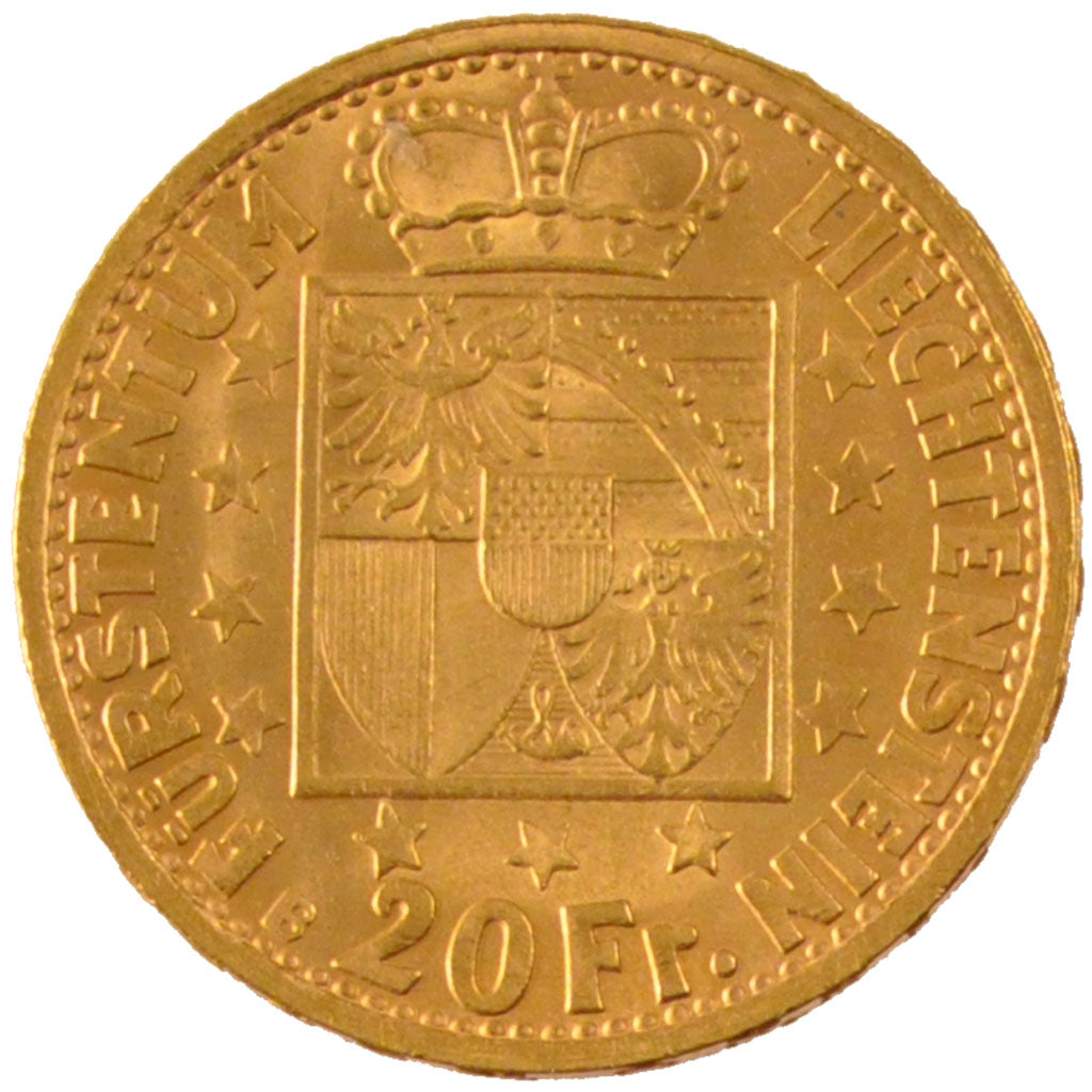 Liechtenstein, François Joseph II, 20 Franken