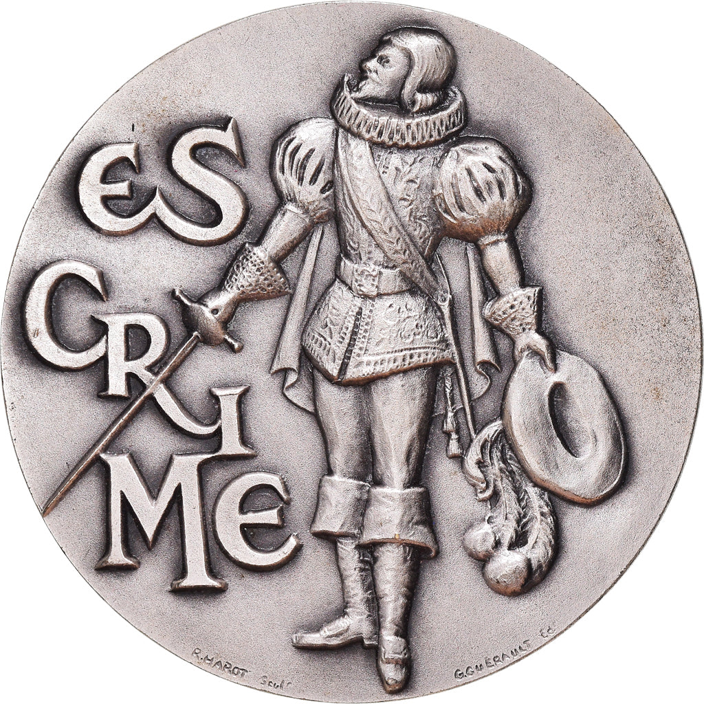 Francia, medaglia, Sport, Escrime, Harot/Guérault, SPL+, Bronzo argentato
