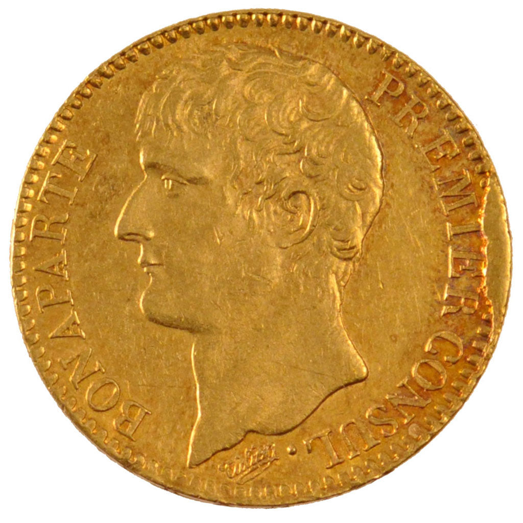 Francia, Napoléon I, 40 Francs, 1803, Paris, SPL-, Oro, Gadoury:1080