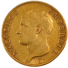 FRANCE, 40 Francs, 1805, Paris, EF(40-45), Gold, Gadoury #1081, 12.92
