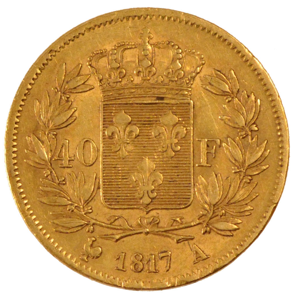Louis XVIII, 40 Francs or