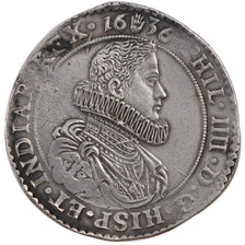 Belgium, Ducaton, 1636, Anvers, AU(50-53), Silver, 32.24