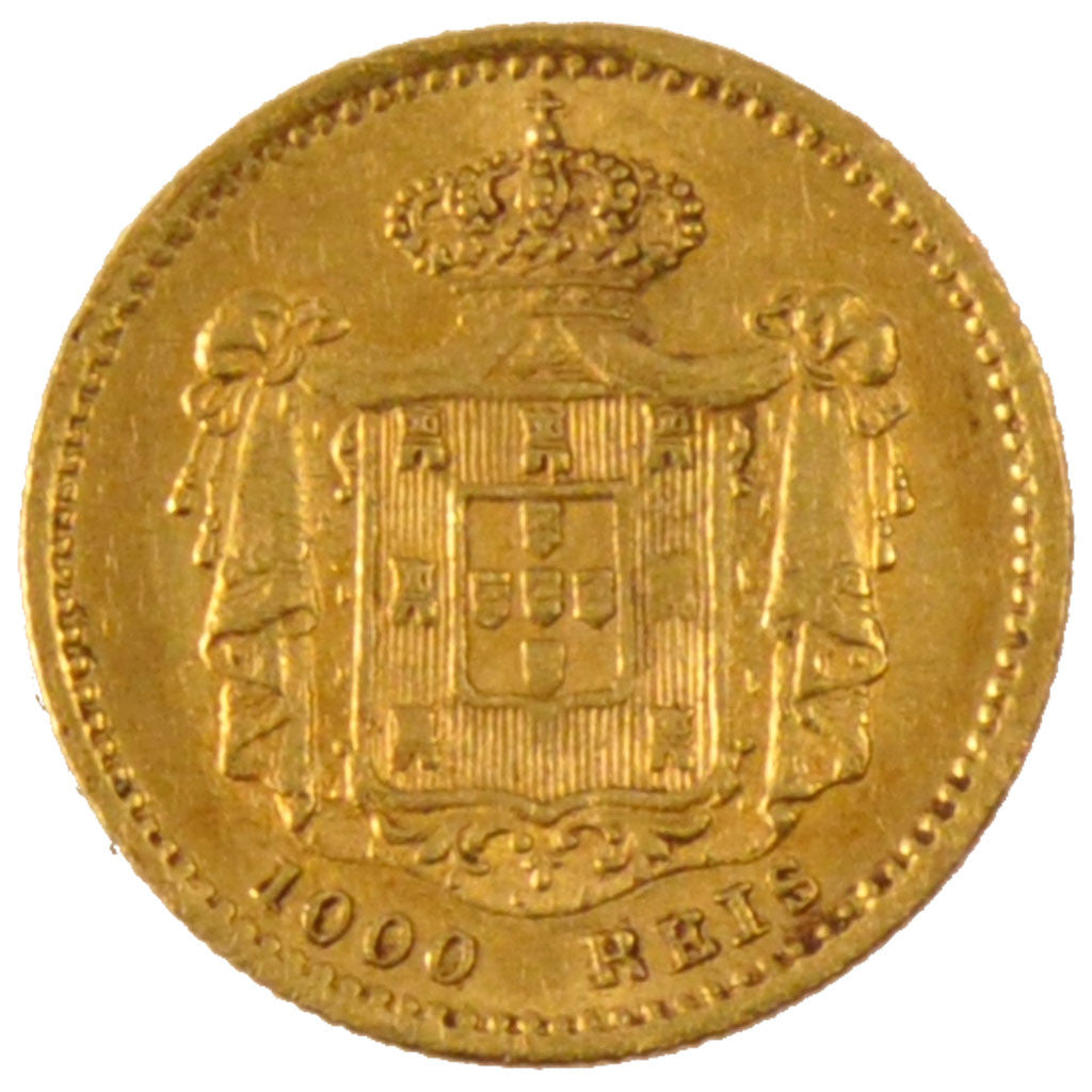 Portugal, Pierre V, 1000 Reis