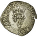 France, Charles VI, Florette, 1417-1422, Châlons-sur-Marne, Silver, VF(30-35)