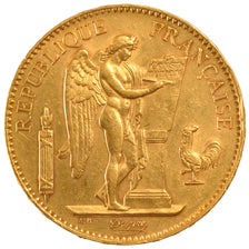FRANCE, 100 Francs, 1907, Paris, AU(50-53), Gold, Gadoury #1137a, 32.38