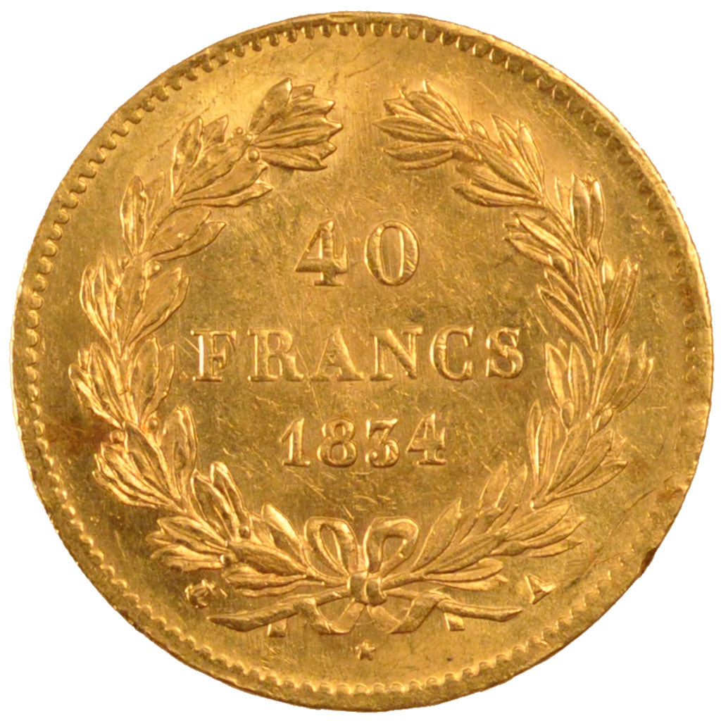 Louis Philippe I, 40 Francs or