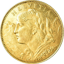 Monnaie, Suisse, 10 Francs, 1915, Bern, SUP, Or, KM:36