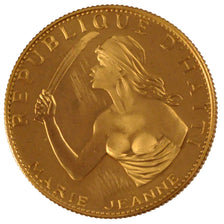 HAITI, 100 Gourdes, 1968, KM #69, MS(65-70), Gold, 19.73