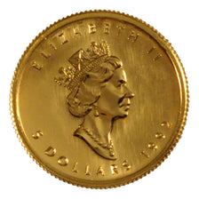CANADA, 5 Dollars, 1992, Royal Canadian Mint, KM #188, MS(63), Gold, 3.10