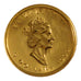 CANADA, 5 Dollars, 1992, Royal Canadian Mint, KM #188, MS(63), Gold, 3.10