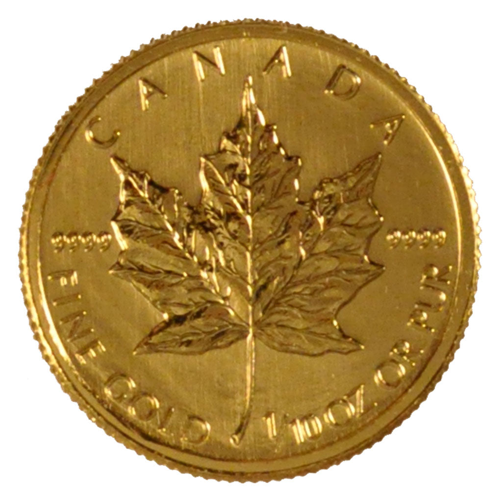 CANADA, 5 Dollars, 1993, Royal Canadian Mint, KM #188, MS(63), Gold, 3.16