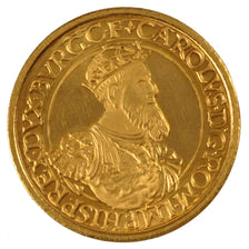BELGIUM, 50 ECU, 1987, Brussels, KM #167, MS(65-70), Gold, 23, 17.31
