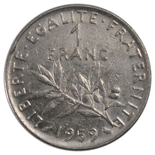 Vème République, 1 Franc Semeuse Essai