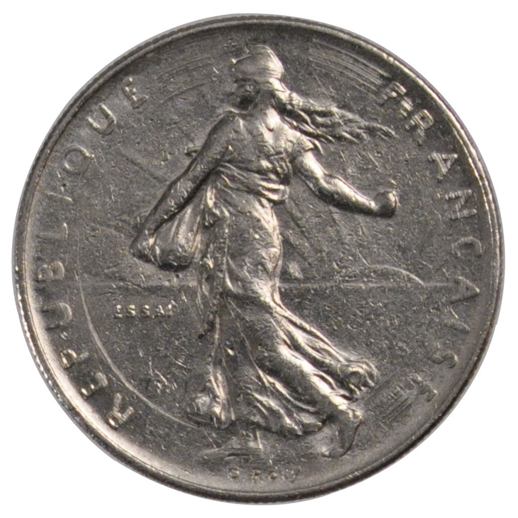 Vème République, 1 Franc Semeuse Essai