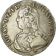 Moneta, Francia, Louis XV, 1/2 Écu aux branches d'olivier, 1/2 ECU, 44 Sols