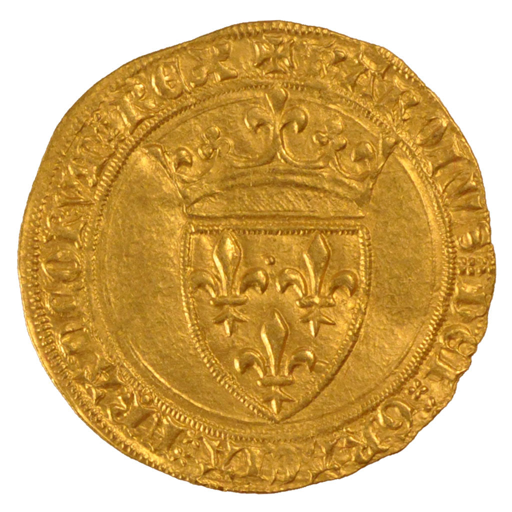Charles VI, Ecu d'or à la couronne