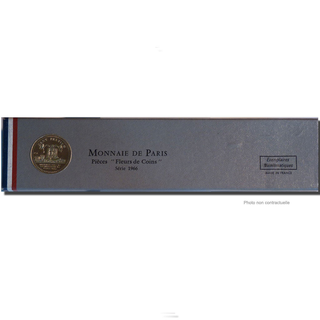 Coin, France, Set, 1966, Paris, MS(65-70), (No Composition), Gadoury:page 287