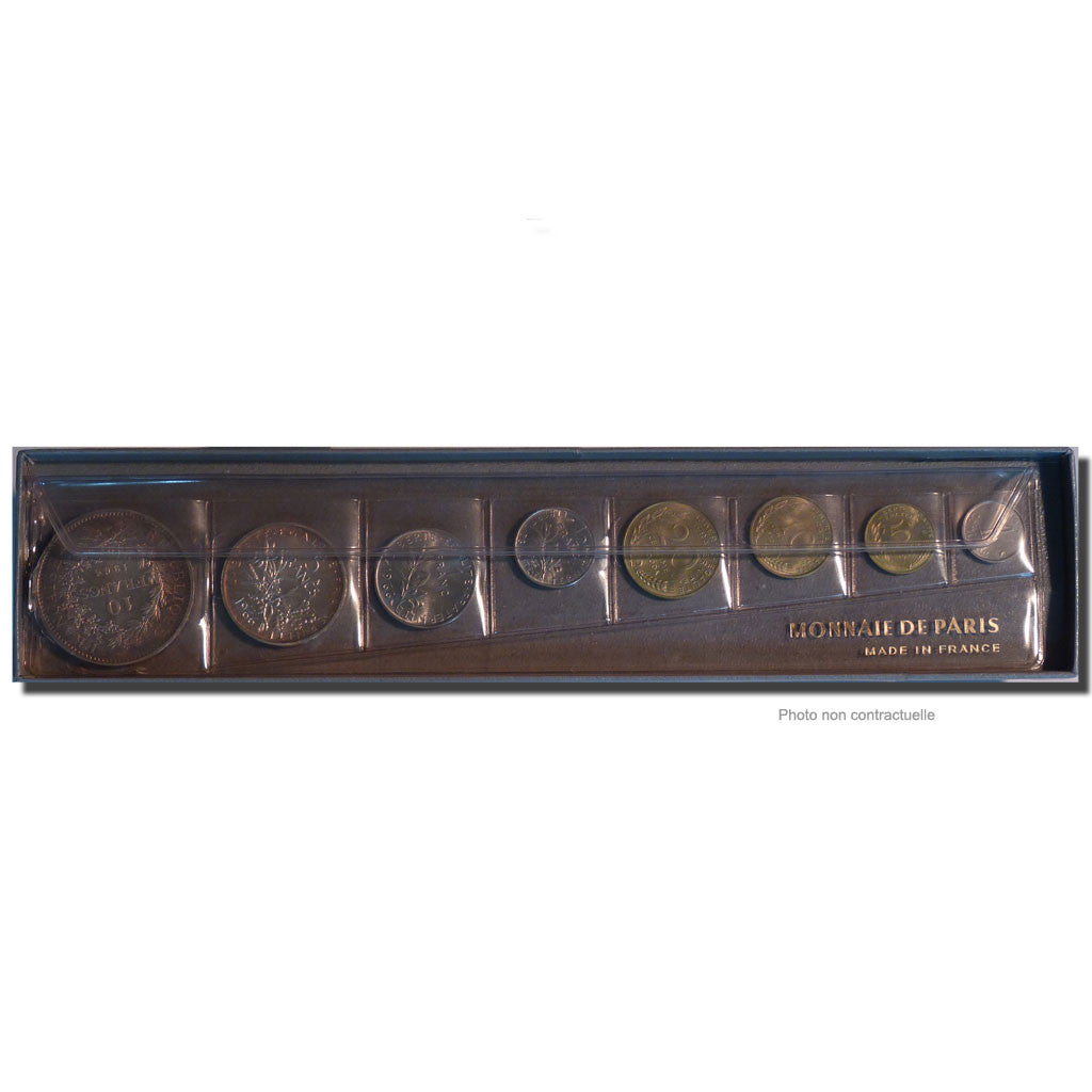 Coin, France, Set, 1966, Paris, MS(65-70), (No Composition), Gadoury:page 287