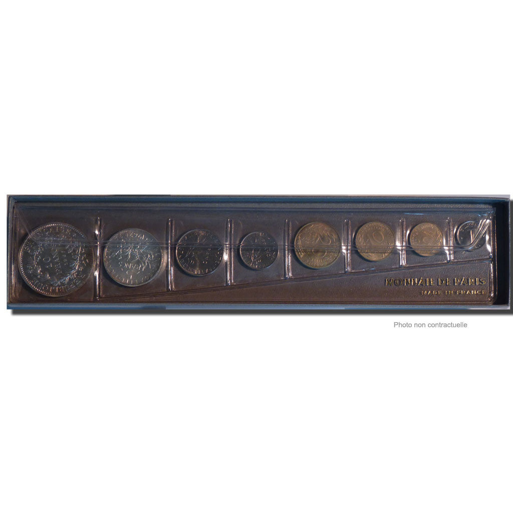 Coin, France, Proof Set, 1967, MS(65-70), Gadoury:page 287