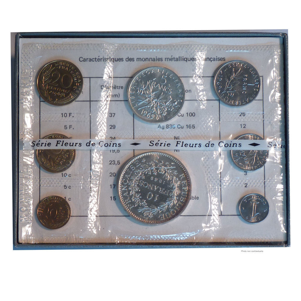 France, Set, 1969, Paris, MS(65-70), Gadoury:page 287