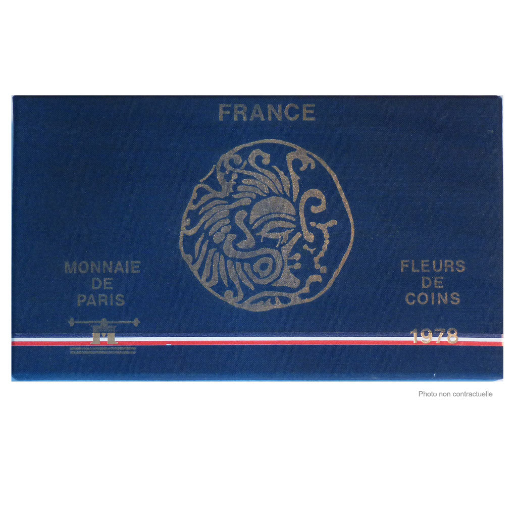 Coin, France, Set, 1978, Paris, MS(65-70), Gadoury:page 287
