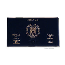 Coin, France, Set, 1981, Paris, MS(65-70), Gadoury:page 287