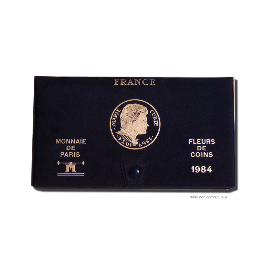 Coin, France, Set, 1984, Paris, MS(65-70), Gadoury:page 287