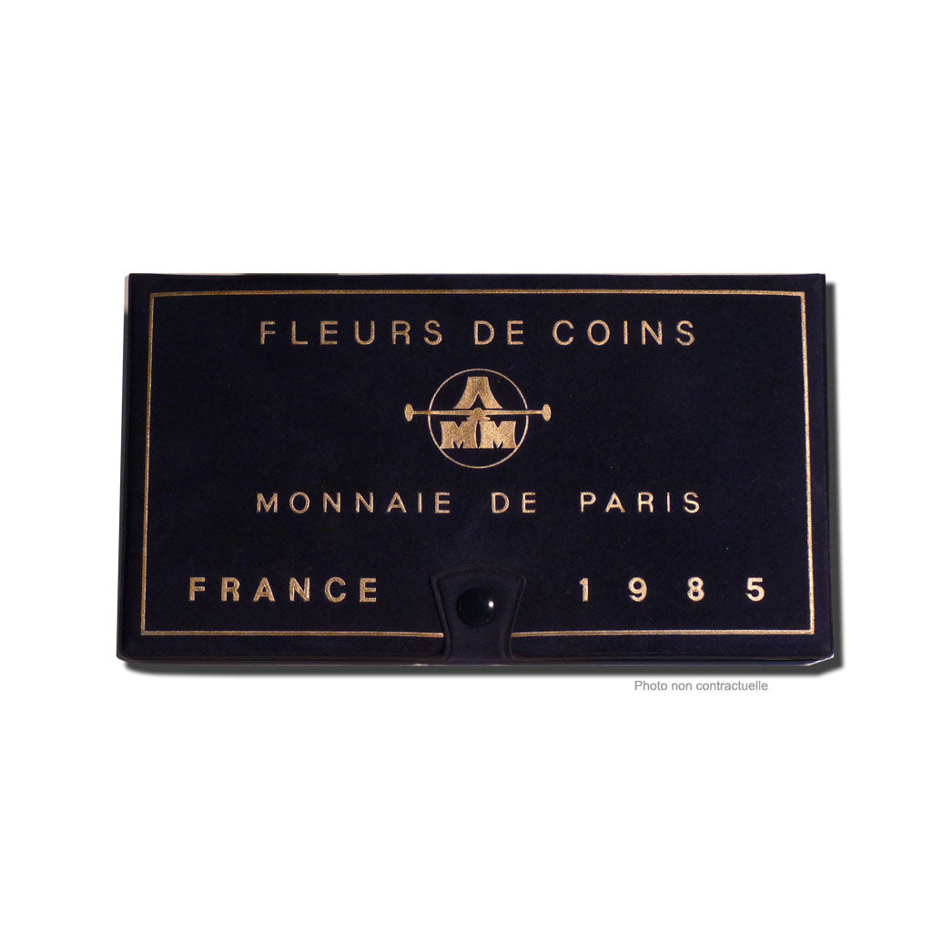 Coin, France, Set, 1985, Paris, MS(65-70), Gadoury:page 287