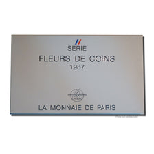 Coin, France, Set, 1987, Paris, MS(65-70), Gadoury:page 287