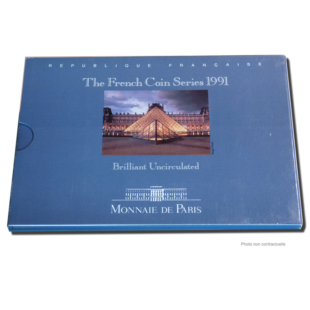 Moneta, Francia, Set, 1991, Paris, FDC, N.C., Gadoury:page 288