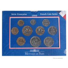 Coin, France, Set, 1999, MS(65-70), Gadoury:page 289