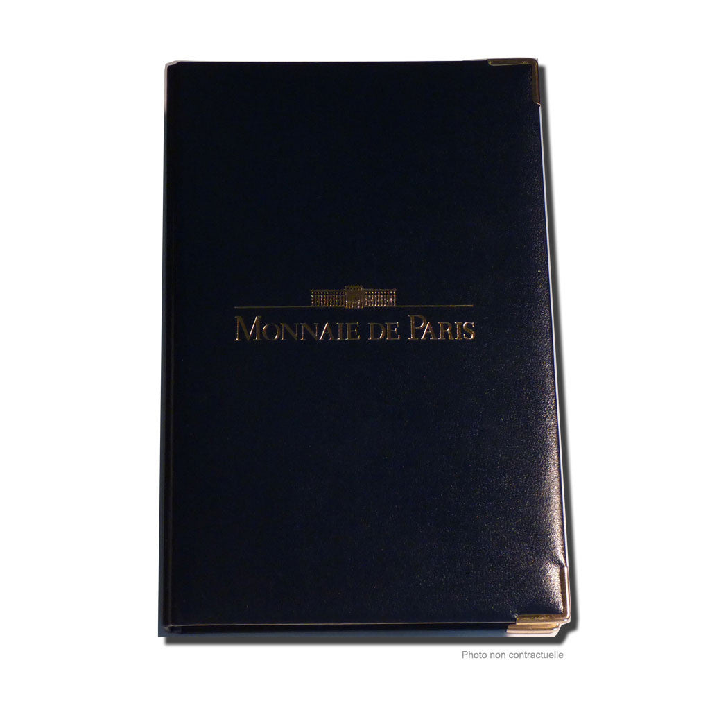 Coin, France, Proof Set Franc, 1991, Paris, MS(65-70), Gadoury:page 289