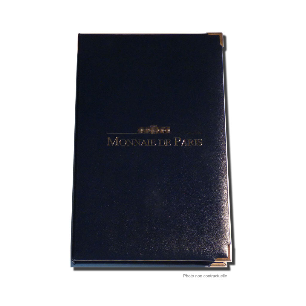 Coin, France, Proof Set Franc, 1992, Paris, MS(65-70), Gadoury:page 288