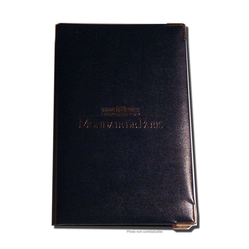 Coin, France, Proof Set Franc, 1996, Paris, MS(65-70), Gadoury:page 288