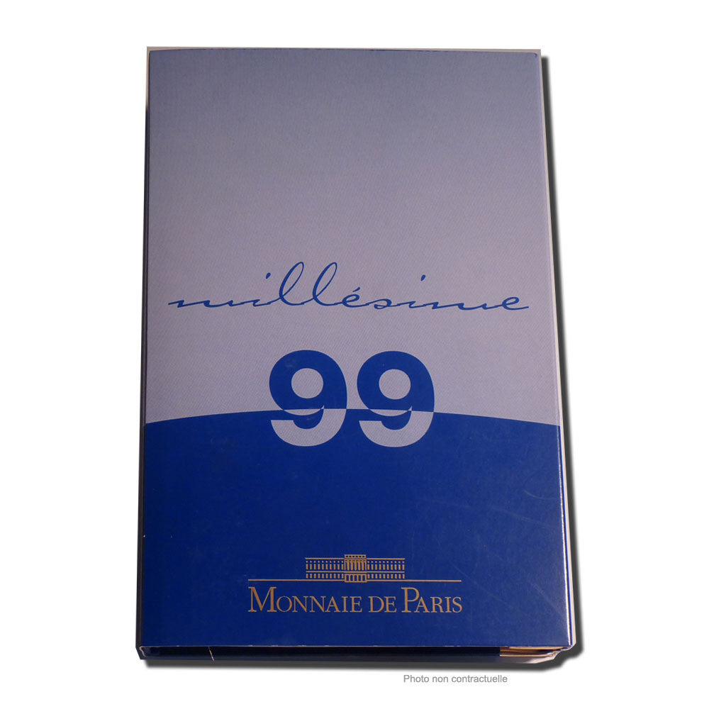 Francia, Proof Set Euro, 1999, FDC, (Sin composición), Gadoury:page 339