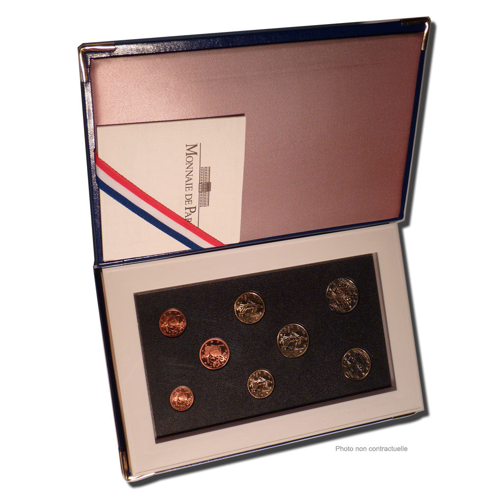France, Proof Set Euro, 2000, MS(65-70), Gadoury:page 339