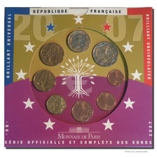 France, Euro-Set, 2007, MS(65-70), Gadoury:page 338