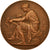 Frankrijk, Medaille, Saint Sauveur, Arras, Business & industry, 1957, Chabaud