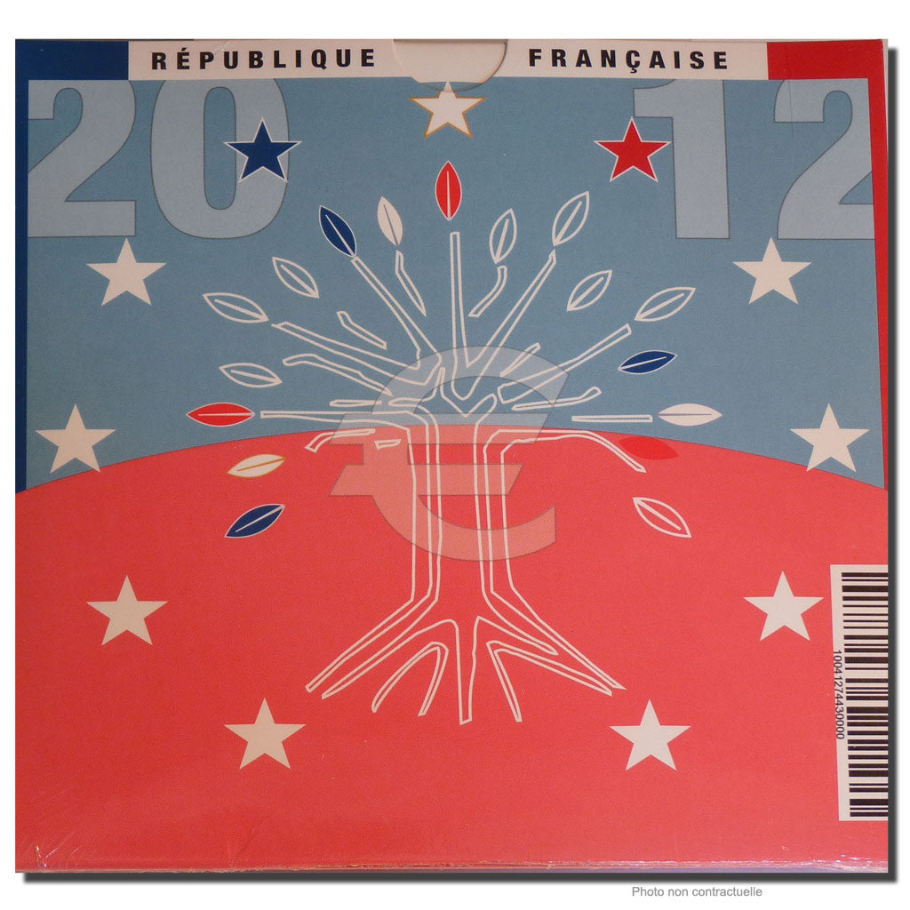 FRANCE, Set Euro, 2012, MS(65-70), Gadoury #page 338