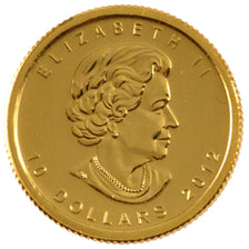 Canada, 10 Dollars, 2012, MS(63), Gold, 7.79