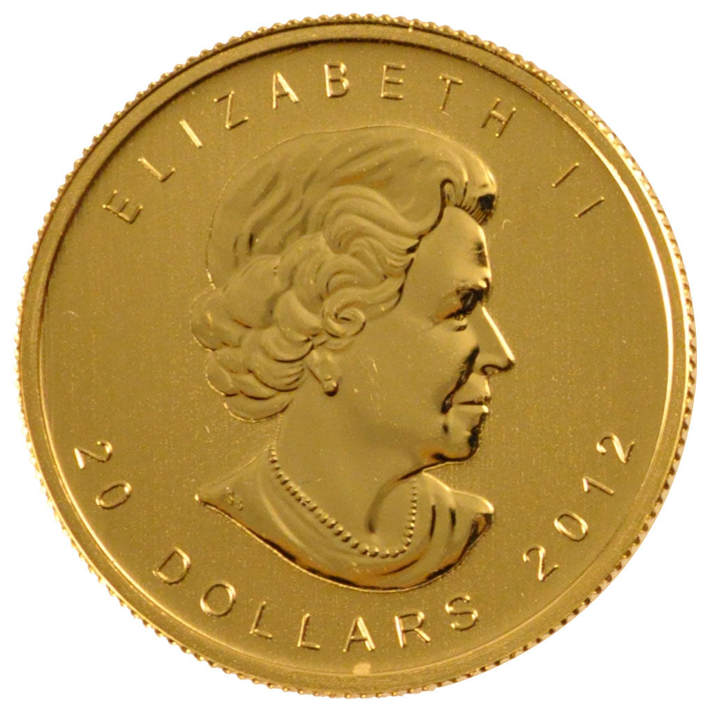 CANADA, 20 Dollars, 2012, Royal Canadian Mint, KM #1283, MS(65-70), Gold, 25,...