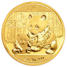 China, 500 Yuan, 2012, MS(65-70), Gold, 31.17
