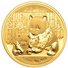 CHINA, PEOPLE'S REPUBLIC, 200 Yuan, 2012, KM #2025, MS(65-70), Gold, 27, 15.63