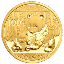 CHINA, PEOPLE'S REPUBLIC, 100 Yuan, 2012, KM #2026, MS(65-70), Gold, 22, 7.83