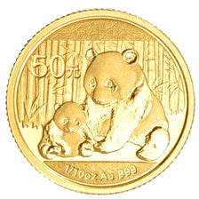 Cina, 50 Yuan, 2012, FDC, Oro